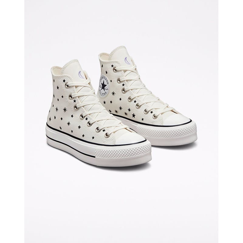 Converse Chuck Taylor All Star Lift Platform High ‘Embroidered Stars’ A03724C 04
