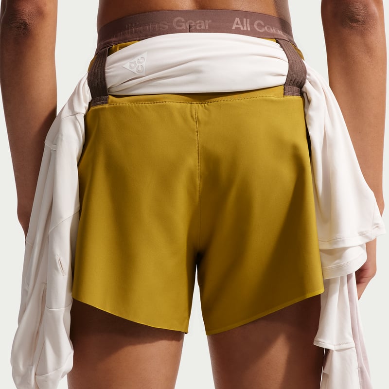 Nike ACG Dri-FIT Mid-Rise Brief-Lined Shorts "Peat Moss & Ironstone" | Women | Outdoor | 06 | SPORTSHOWROOM