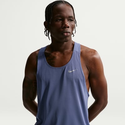 Haut Nike Fast Dri-FIT "Diffused Blue" | Homme | Course à pied | 01 | SPORTSHOWROOM