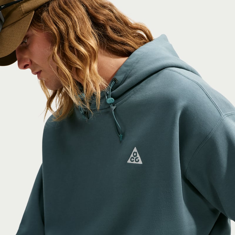 Nike ACG "Tuff Fleece" Pullover Huvtroja "Mineral Slate" | Män | | 02 | SPORTSHOWROOM