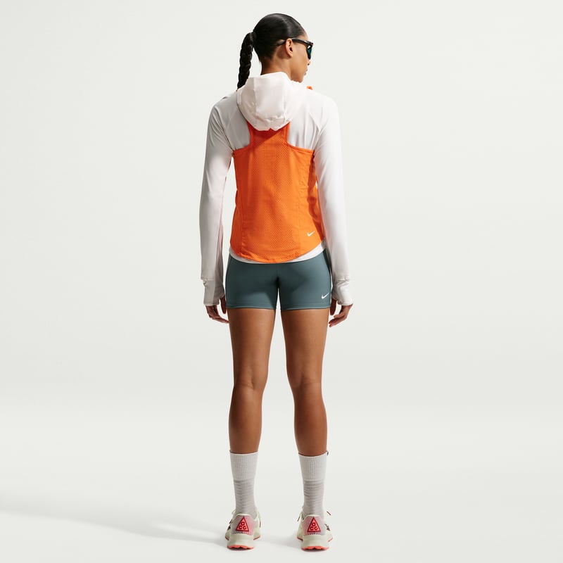 Nike ACG Dri-FIT High-Waisted 4" Shorts "Mineral Slate & Black Spruce" | Women | Outdoor | 05 | SPORTSHOWROOM