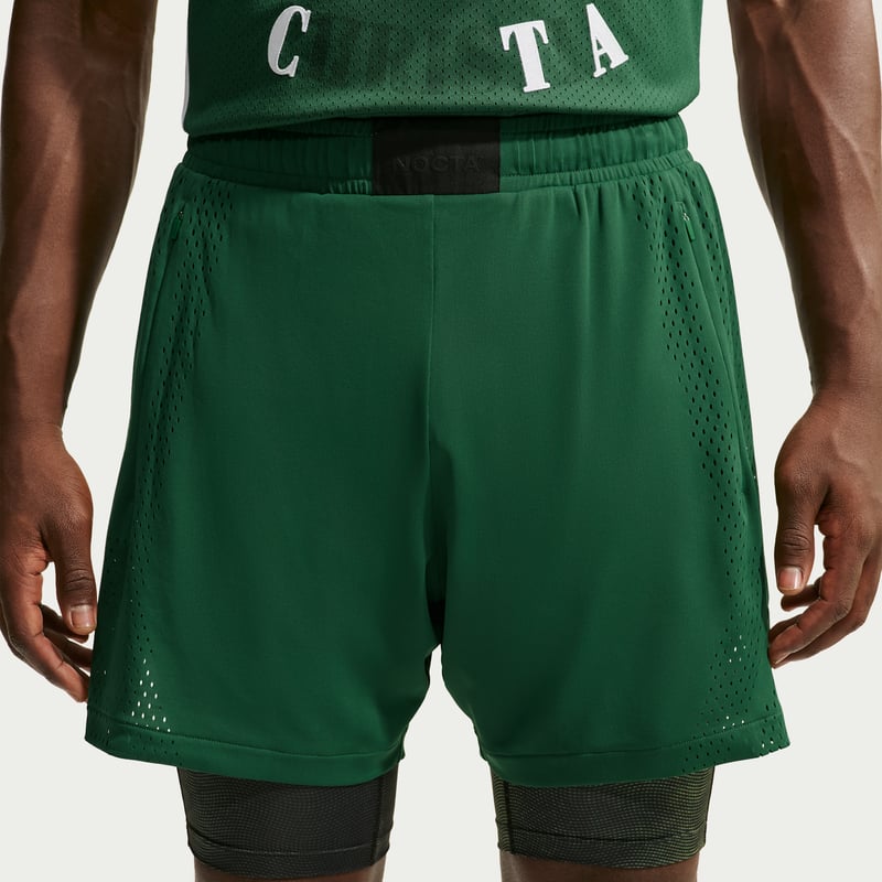 Nike KD x NOCTA 2-in-1 Shorts "Gorge Green" | Men | Basketball | 02 | SPORTSHOWROOM