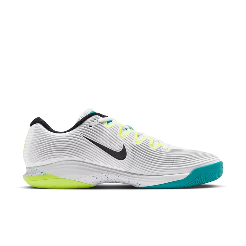 Nike Vapor 12 tennis runners "White & Volt" | Men | Tennis | 03 | SPORTSHOWROOM