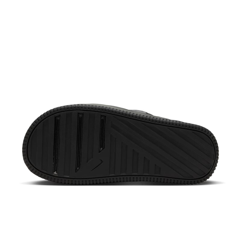 Nike Calm Elevation SE Faux Fur Slide trainers "Triple Black" | Women | SportStyle | 03 | SPORTSHOWROOM