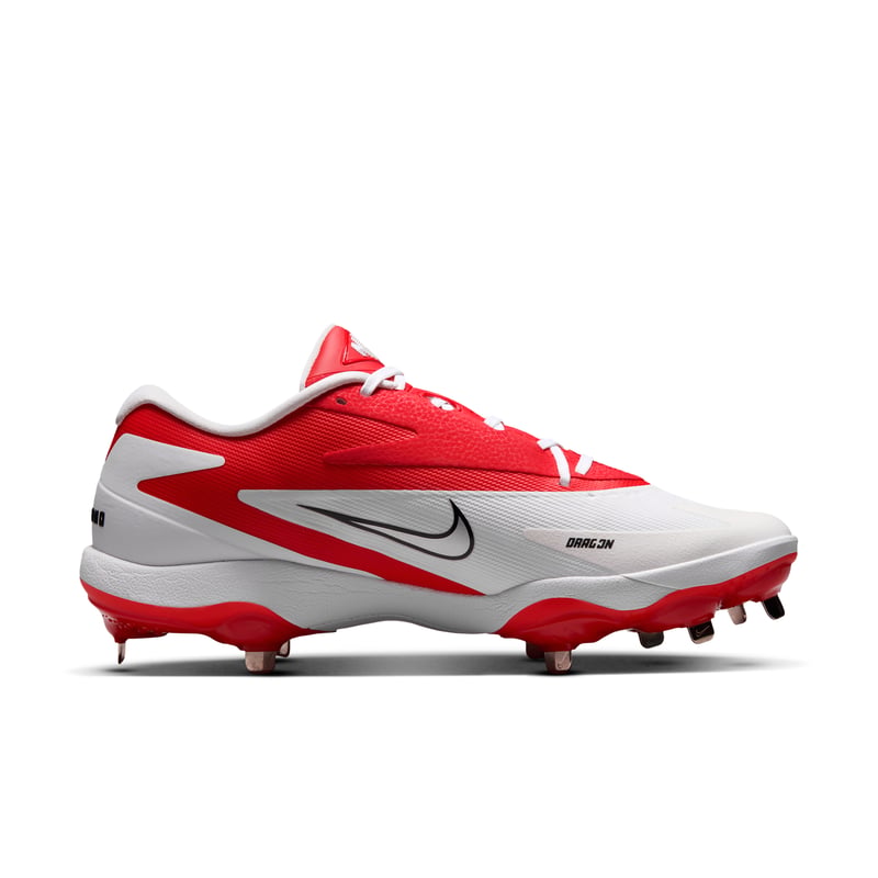 Nike Diamond Standout MTL baseballsko "White & University Red" | Herre | Baseball | 03 | SPORTSHOWROOM