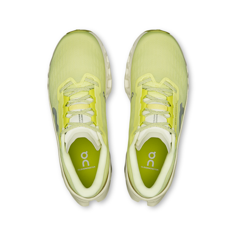 Buty do biegania On Cloudmonster 3 "Limelight & Seedling" | Kobiety | Bieganie | 02 | SPORTSHOWROOM