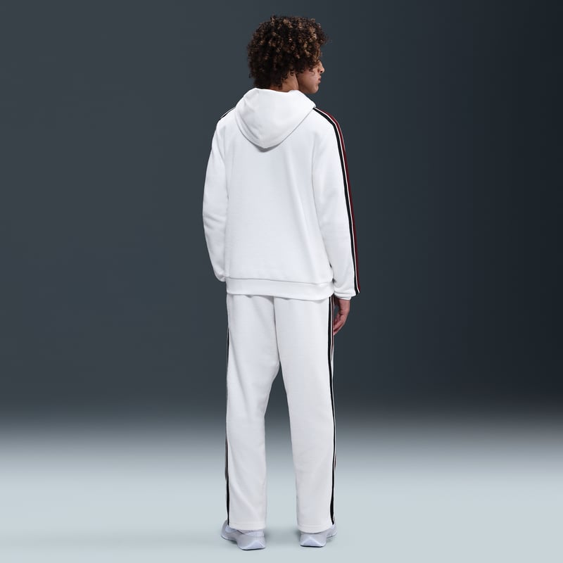 Nike LeBron Standard Issue Therma-FIT Pullover Huvtroja "Sail & Dark Team Red" | Män | Basket | 05 | SPORTSHOWROOM