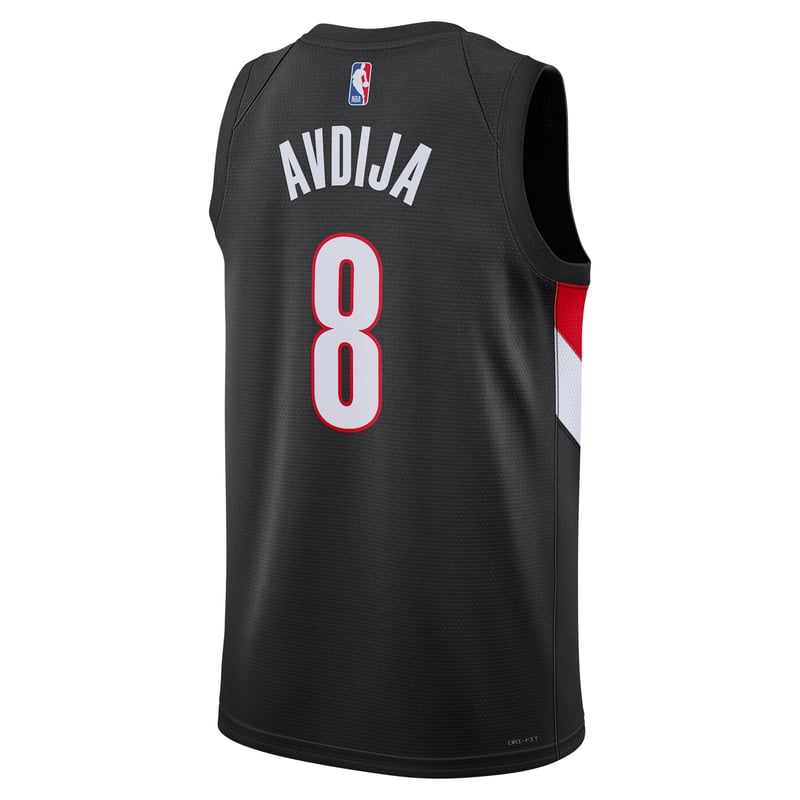 Nike Deni Avdija Portland Trail Blazers Icon Edition Dri-FIT NBA Swingman Shirt "Black" | Men | SportStyle | 02 | SPORTSHOWROOM