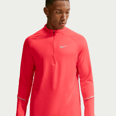 Top Nike Miler Dri-FIT 1/2-Zip "Light Crimson" | Hombre | Correr | 01 | SPORTSHOWROOM