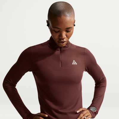 Nike ACG Dri-FIT 1/2-Zip Top "Mystic Dates" | Women | Outdoor | 01 | SPORTSHOWROOM
