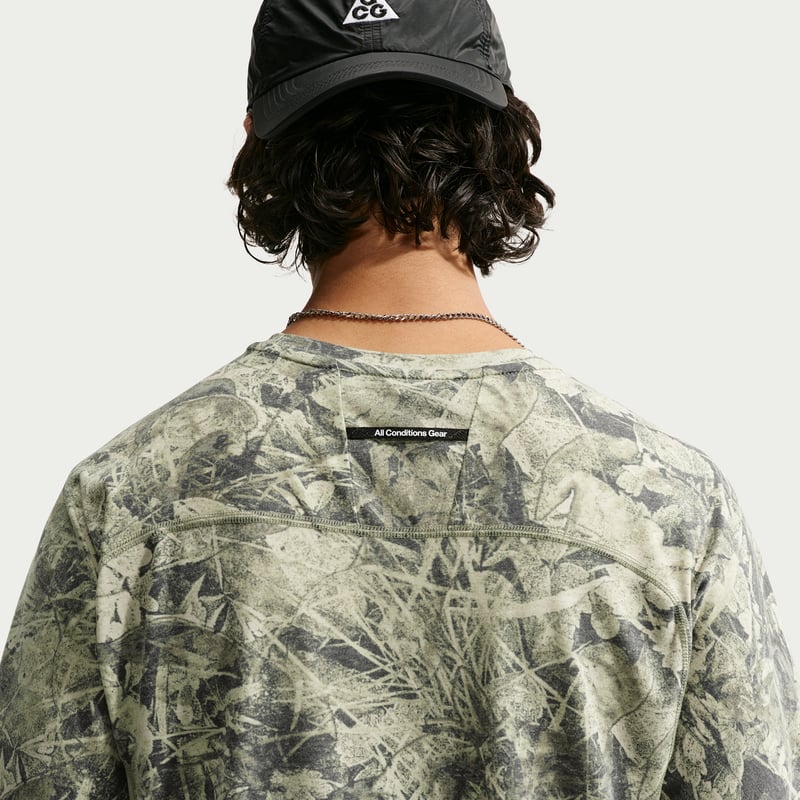 Nike ACG 'Solar Chase' Men's Dri-FIT ADV Shirt "Sequoia & Light Army" | Men | Outdoor | 02 | SPORTSHOWROOM