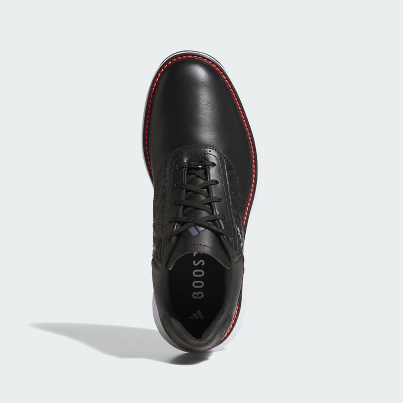 adidas MC70 Spikeless golf shoes "Core Black & Lucid Red" | Men | Golf | 02 | SPORTSHOWROOM