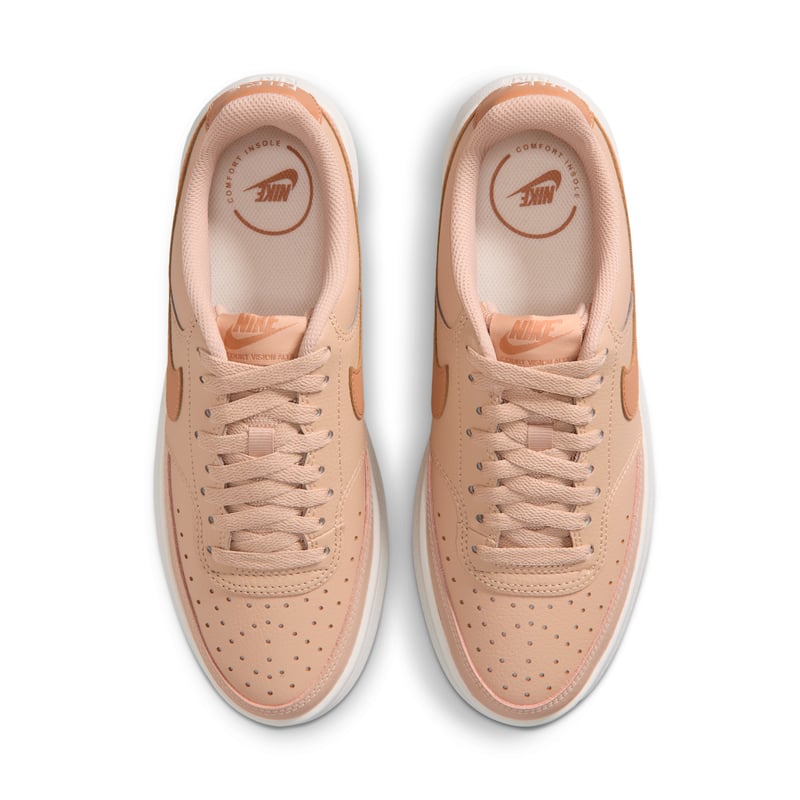 Superge Nike Court Vision Alta "Shimmer & Light Cognac" | Ženske | Sportstyle | 04 | SPORTSHOWROOM