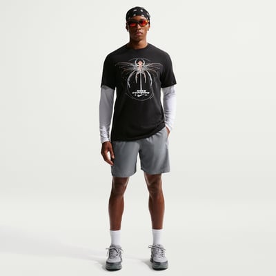 Pantalones cortos Nike Miler Dri-FIT 7" Unlined "Smoke Grey" | Hombre | Correr | 01 | SPORTSHOWROOM