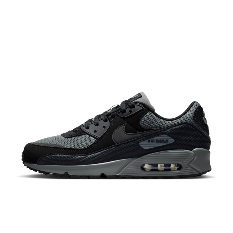 Nike Air Max 90 Premium sneakers "Black & Iron Grey" | Herre | Sportstyle | 01 | SPORTSHOWROOM