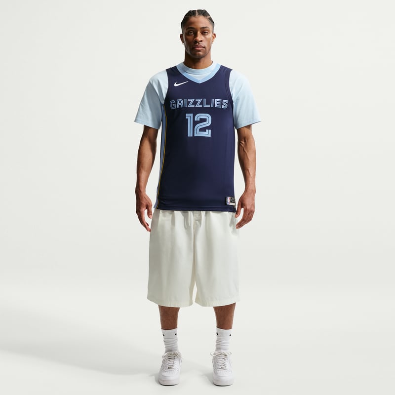 Nike Memphis Grizzlies Icon Edition 2020 NBA Authentic CW3449-419 07