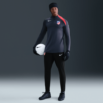 Nike Atlético Madrid Strike Third Dri-FIT Total 90 Knit Broek "Black & Sport Red" | Heren | Voetbal | 01 | SPORTSHOWROOM