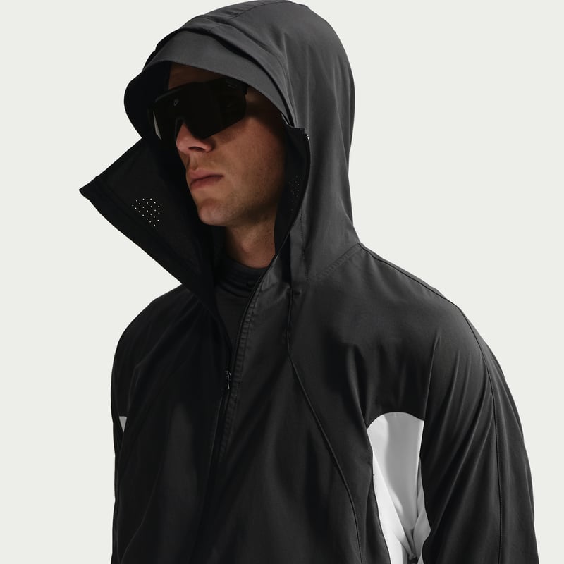 Kurtka Nike Tech Helios Dri-FIT Shell "Black & Grey Fog" | Mezczyzni | Sportstyle | 02 | SPORTSHOWROOM