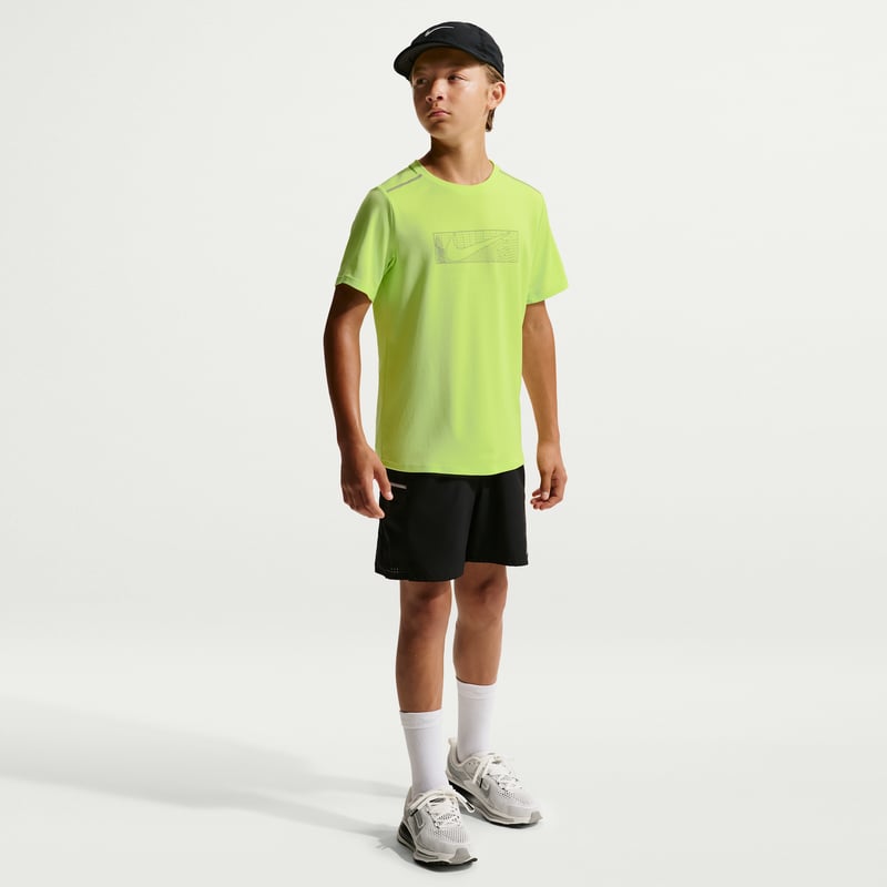 Camiseta Nike Miler "Light Lemon Twist" | Niños | | 04 | SPORTSHOWROOM
