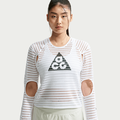 Nike ACG Radical AirFlow NXT Dri-FIT Toppi "White & Anthracite" | Naiset | Outdoor | 01 | SPORTSHOWROOM