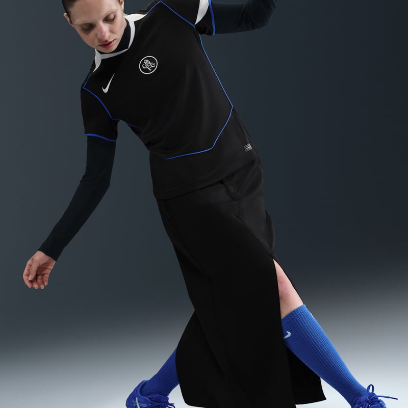 Nike Chelsea F.C. 2025/26 Stadium Third Dri-FIT Total 90 Replica Shirt "Black & Field Silver" | Women | Football | 03 | SPORTSHOWROOM
