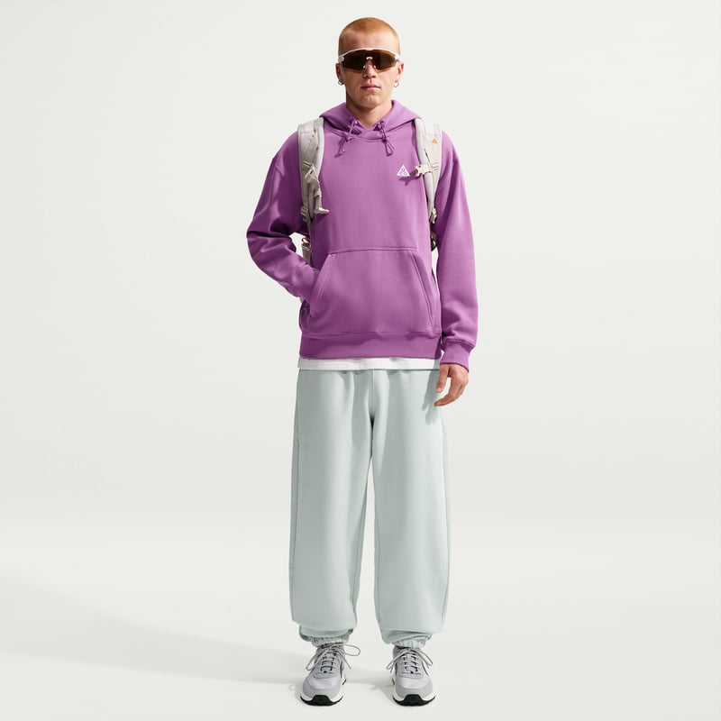 Nike ACG "Tuff Fleece" Pullover Huvtroja "Monarch Purple" | Män | | 04 | SPORTSHOWROOM