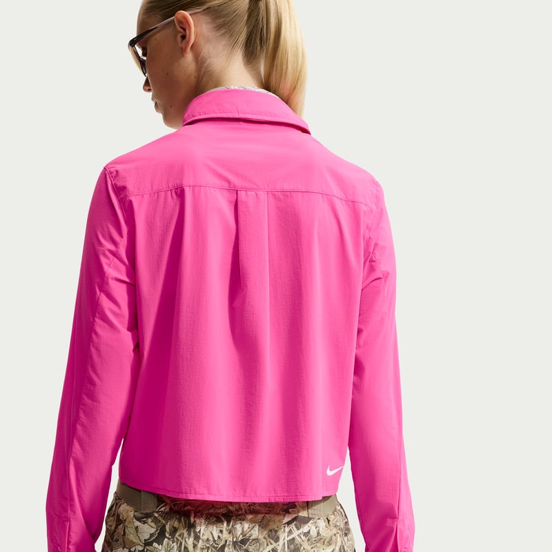 Nike ACG "Aireez" Button-Up Topp "Desert Pink" | Kvinnor | Utomhus | 02 | SPORTSHOWROOM