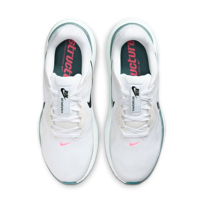 Nike Structure 26 Laufschuhe "White & Mineral Slate" | Herren | Laufen | 04 | SPORTSHOWROOM