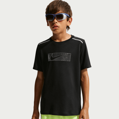 Nike Miler Shirt "Black" | Kinder | | 01 | SPORTSHOWROOM