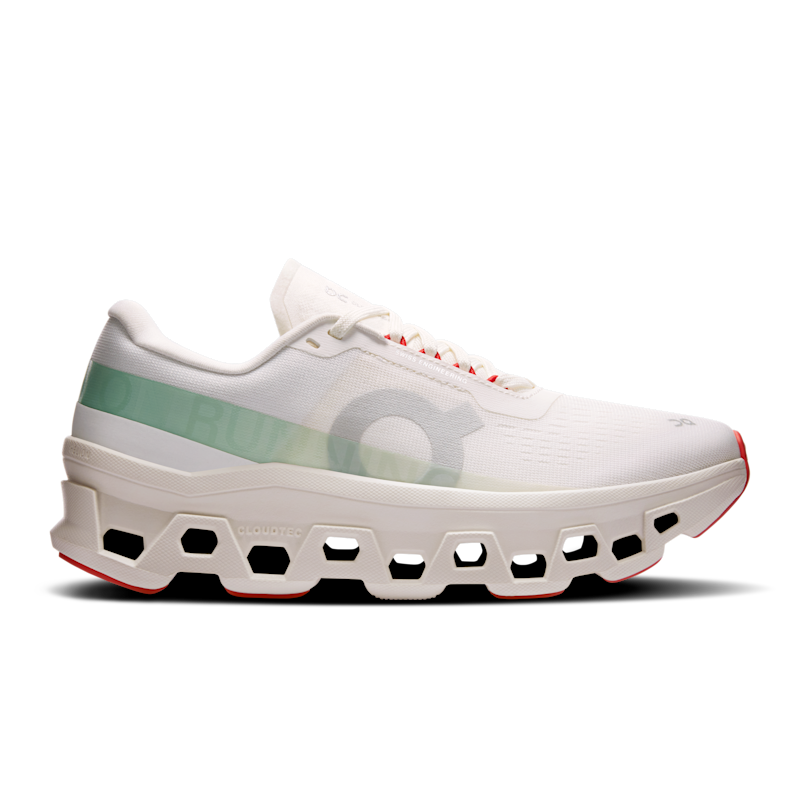 Buty do biegania On Cloudmonster 1 "Ivory & Creek" | Kobiety | Bieganie | 01 | SPORTSHOWROOM