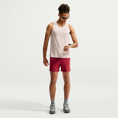 Nike Stride Dri-FIT Brief-Lined Shorts "Tough Red" | Herren | Laufen | 01 | SPORTSHOWROOM