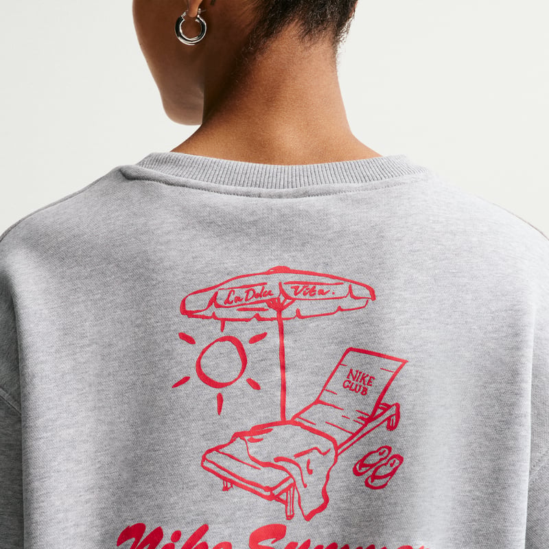 Nike Phoenix Fleece Oversized Crew IU9085-063 02