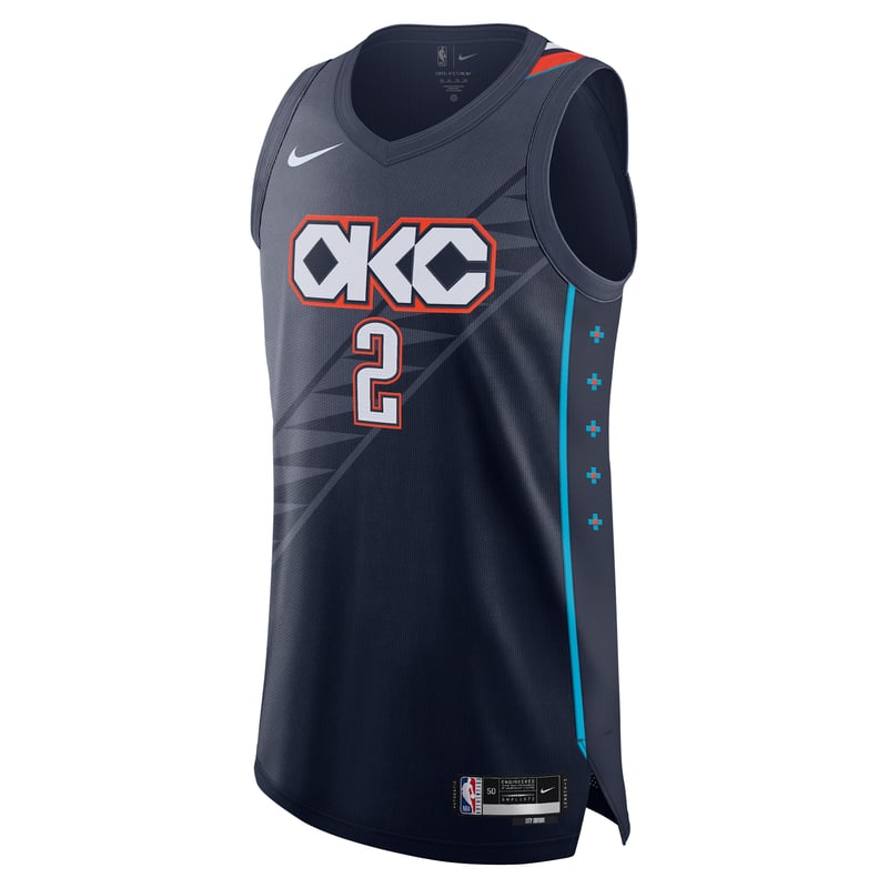Nike Oklahoma City Thunder City Edition Dri-FIT ADV NBA Authentic Shai Gilgeous-Alexander HM6117-438 01