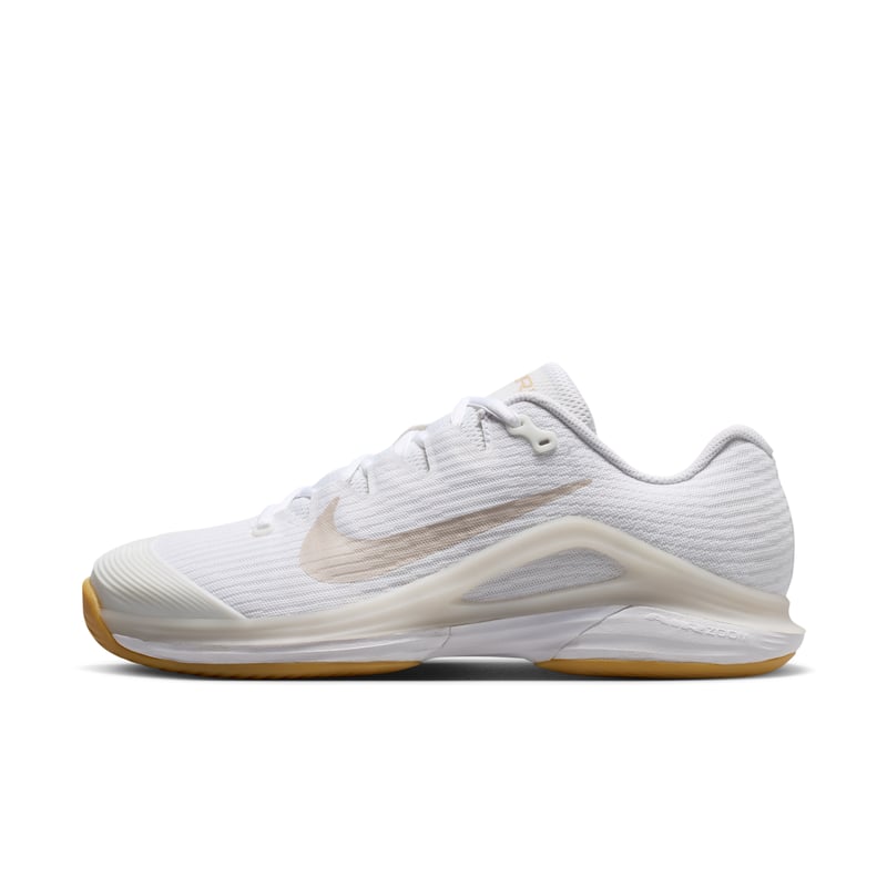 Nike Vapor 12 tennis runners "White & Linen" | Women | Tennis | 01 | SPORTSHOWROOM