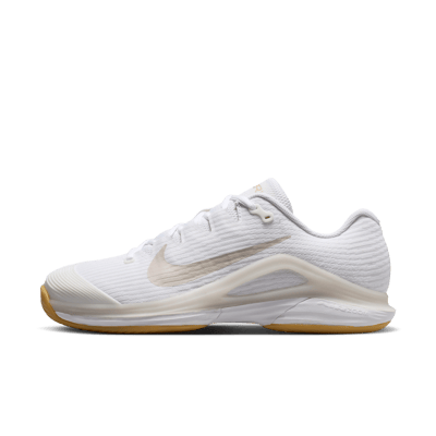 Nike Vapor 12 tennis runners "White & Linen" | Women | Tennis | 01 | SPORTSHOWROOM