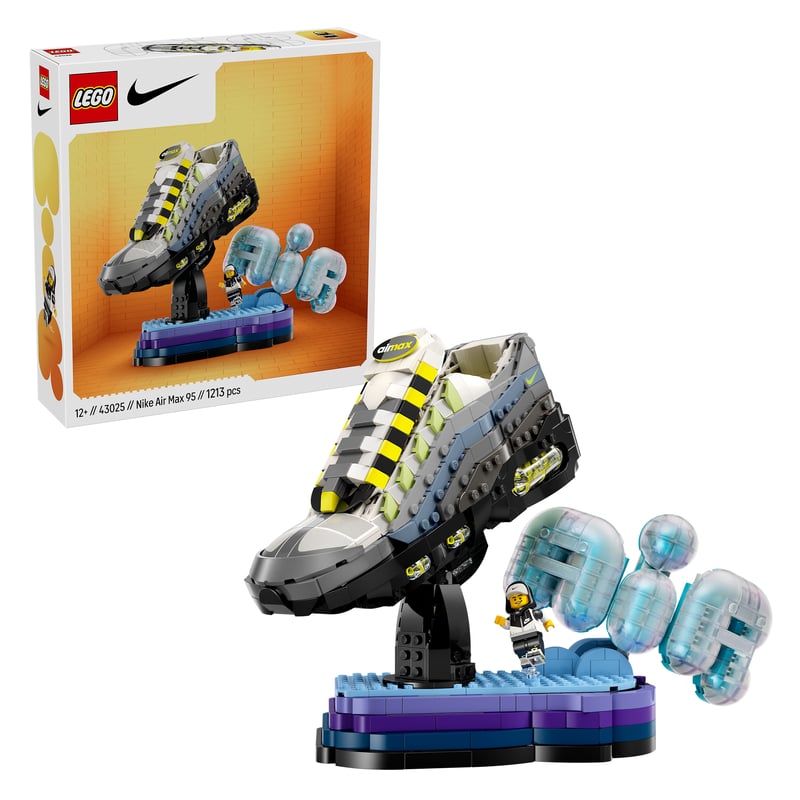 Nike Air Max 95 x LEGO trainers "Grey & Turquoise Blue" | Men & Women | SportStyle | 02 | SPORTSHOWROOM