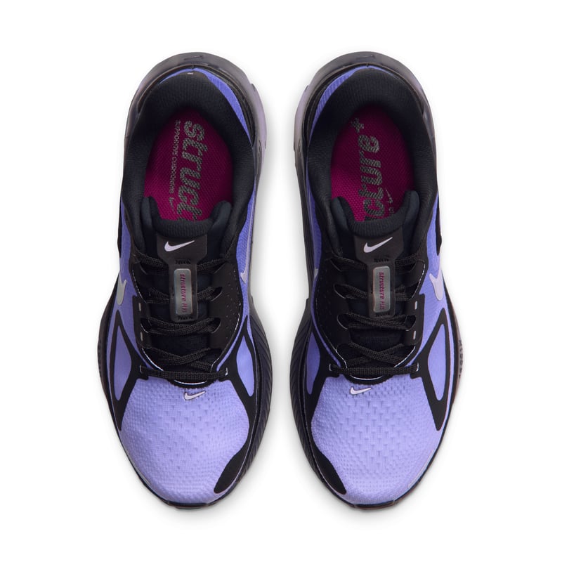 Nike Structure Plus runners "Black & Persian Violet" | Women | Running | 04 | SPORTSHOWROOM