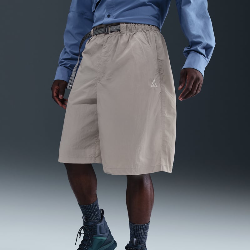 Nike ACG "Orb Weaver" UV Repel Oversized Shorts "College Grey & Football Grey" | Herre | | 02 | SPORTSHOWROOM