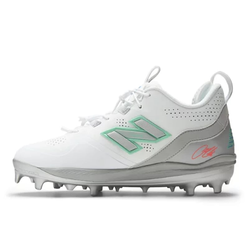 New Balance Fuelcell Lindor 3 Comp baseball cipők "White & Rain Cloud" | Női & Férfi | Baseball | 01 | SPORTSHOWROOM