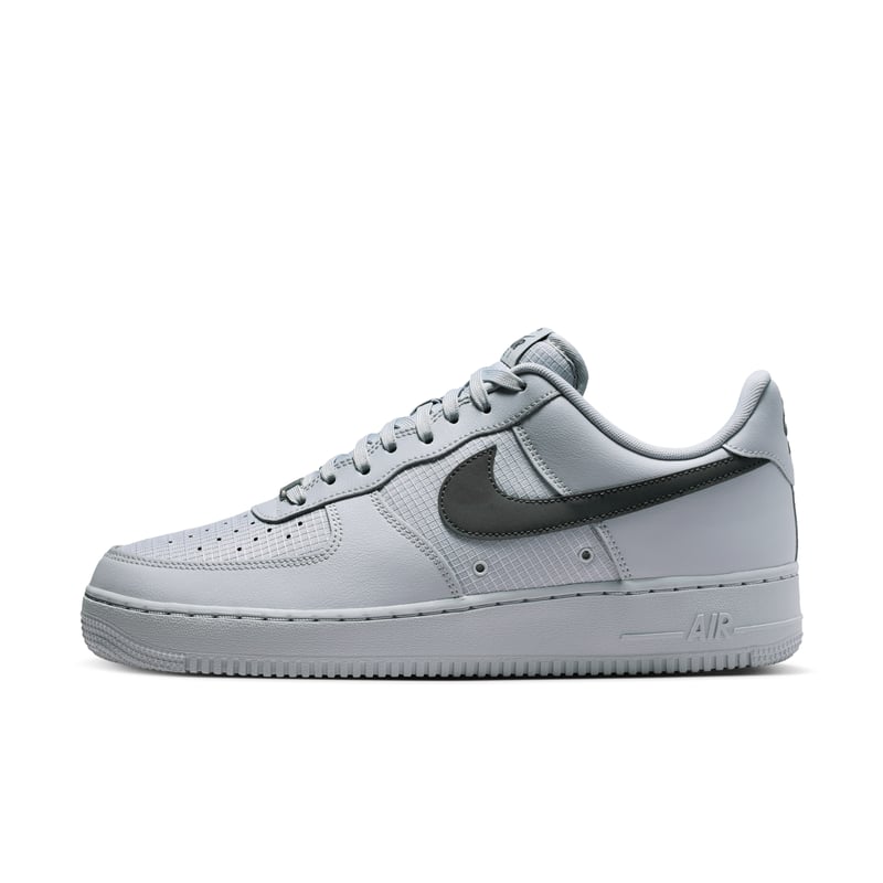 Nike Air Force 1 '07 LV8 Ripstop Sneaker "Wolf Grey & Dark Smoke Grey" | Herren | Sportstyle | 01 | SPORTSHOWROOM