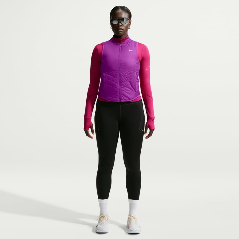 Nike Tempo Repel Warm Top "Bold Berry" | Dames | Hardlopen | 04 | SPORTSHOWROOM