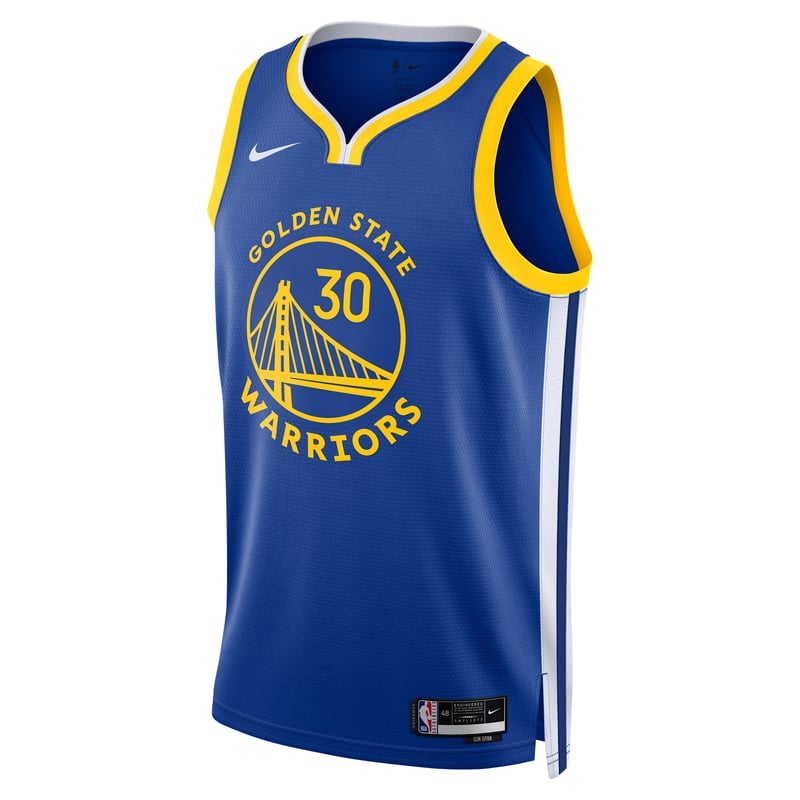 Nike Golden State Warriors Icon Edition Dri-FIT NBA Swingman Stephen Curry DN2005-401 01