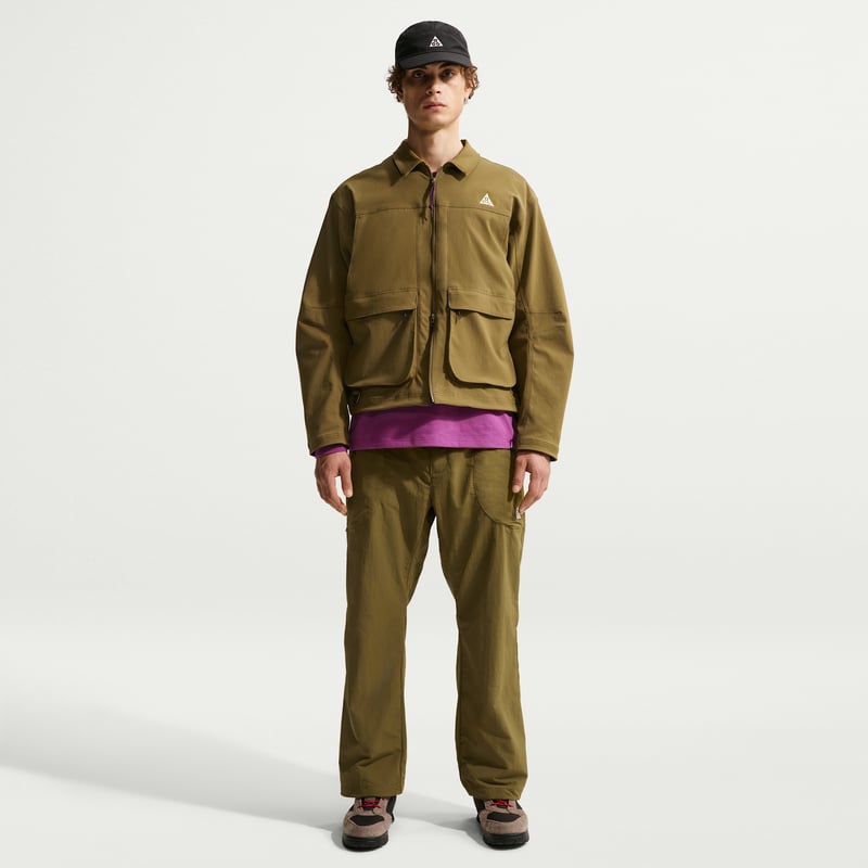 Nike ACG "Smith Summit" UV Jakke "Olive Flak & Anthracite" | Herre | | 04 | SPORTSHOWROOM