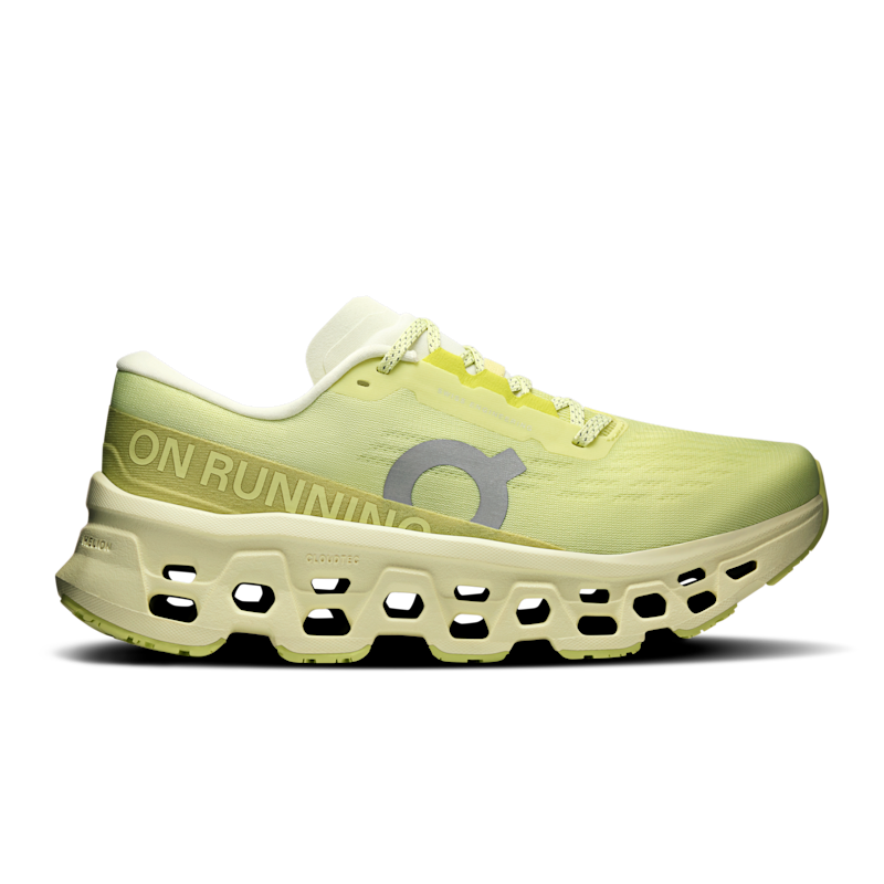 Buty do biegania On Cloudmonster 3 "Limelight & Seedling" | Kobiety | Bieganie | 01 | SPORTSHOWROOM