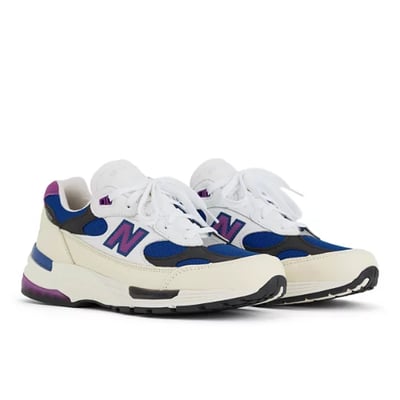 New Balance 992 Made in USA sneakerit "White & Team Royal" | Miehet & Naiset | Sportstyle | 00 | SPORTSHOWROOM