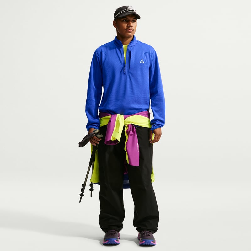 Top Nike ACG "Wolf Grid" Men's Therma-FIT 1/2-Zip "Hyper Royal & Old Royal" | Moški | Planinarjenje | 04 | SPORTSHOWROOM