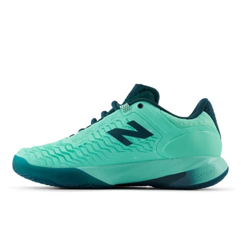 New Balance Fresh Foam X CT-Rally v2 Clay tenniskengät "Deep End & Medusa Green" | Naiset | Tennis | 01 | SPORTSHOWROOM