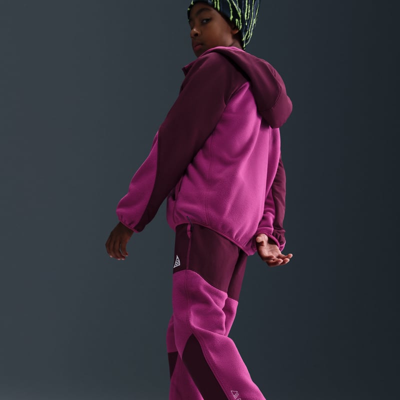 Nike ACG "Wolf Tree" Polartec Bukse "Cactus Flower & Bordeaux" | Barn | | 04 | SPORTSHOWROOM
