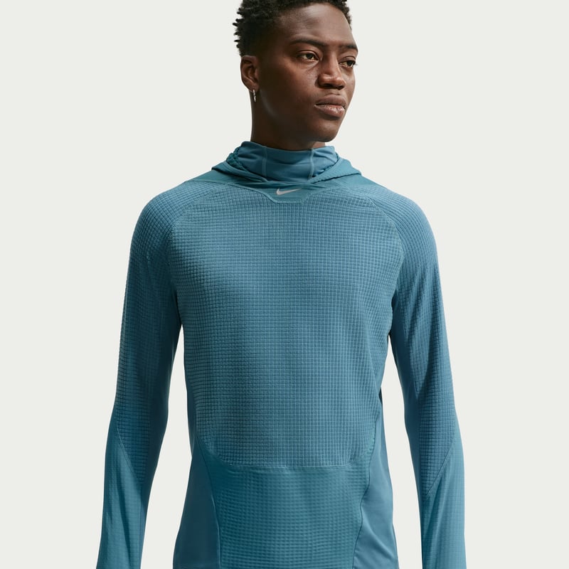 Top Nike Stride Therma-FIT Winterized Mid Layer "Smoky Blue" | Moški | Tek | 01 | SPORTSHOWROOM