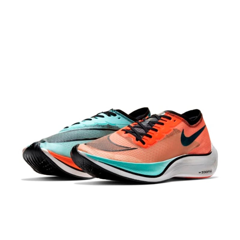 Nike ZoomX Vaporfly NEXT Ekiden Zoom Pack Aurora Green Hyper Crimson CD4553 300 SPORTSHOWROOM